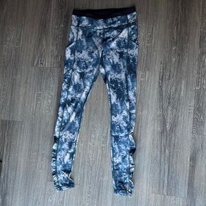 lululemon athletica Blue and Gray Leggings